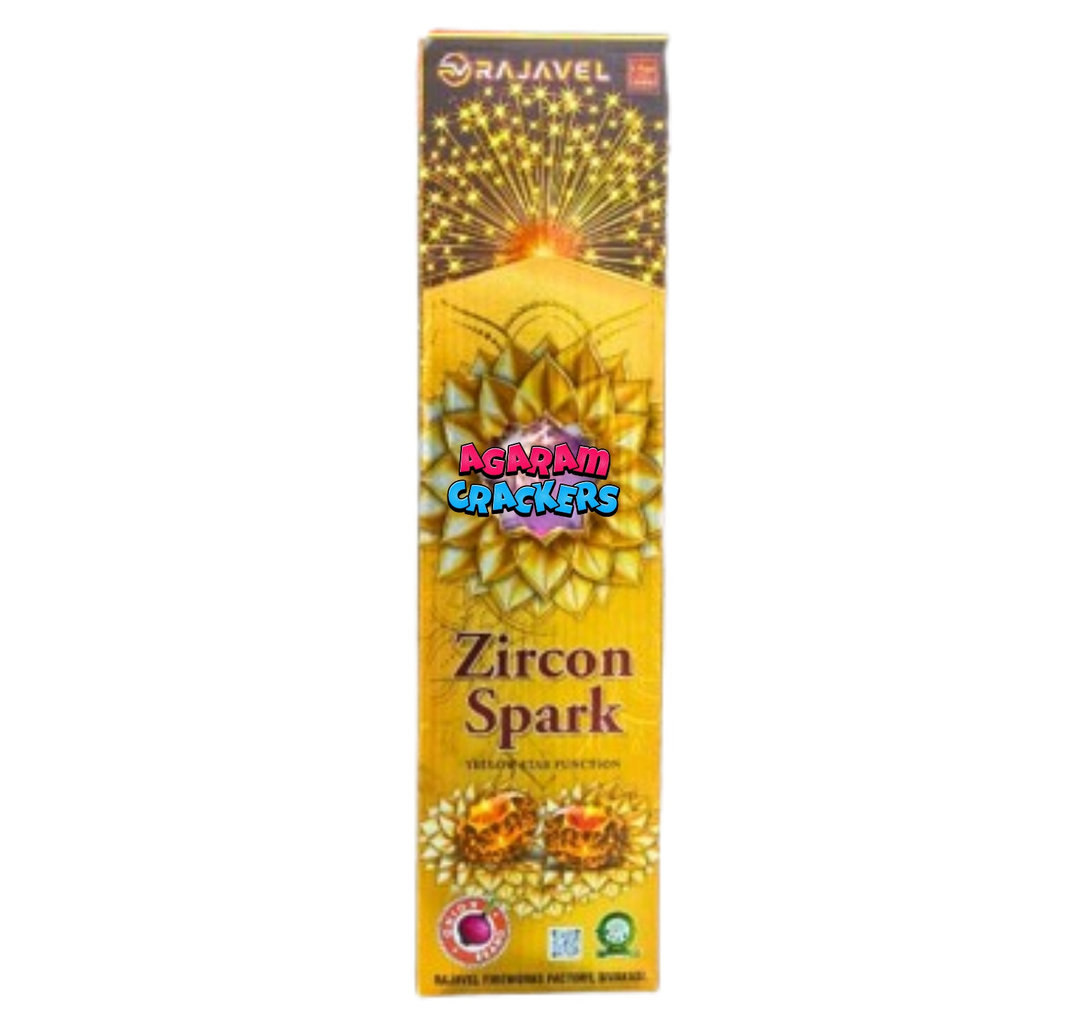 3" Zircon Spark (yellow stars)